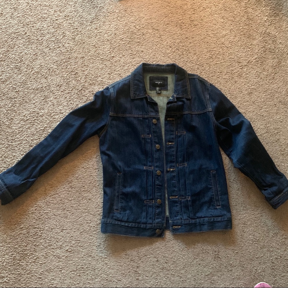 Dark Navy Denim Jacket